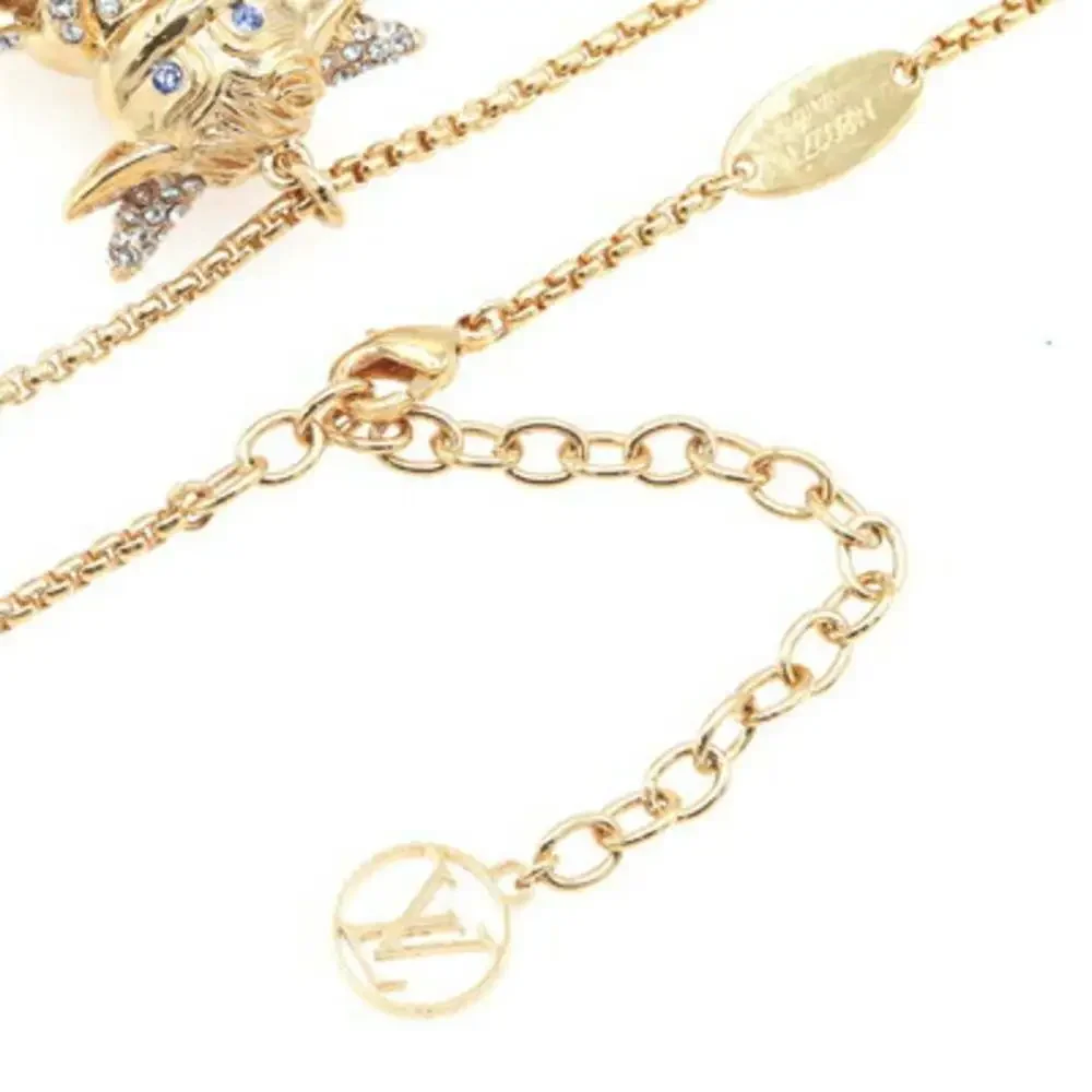 LOUIS VUITTON Gold Necklace